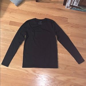 CHAMPION black long sleeve